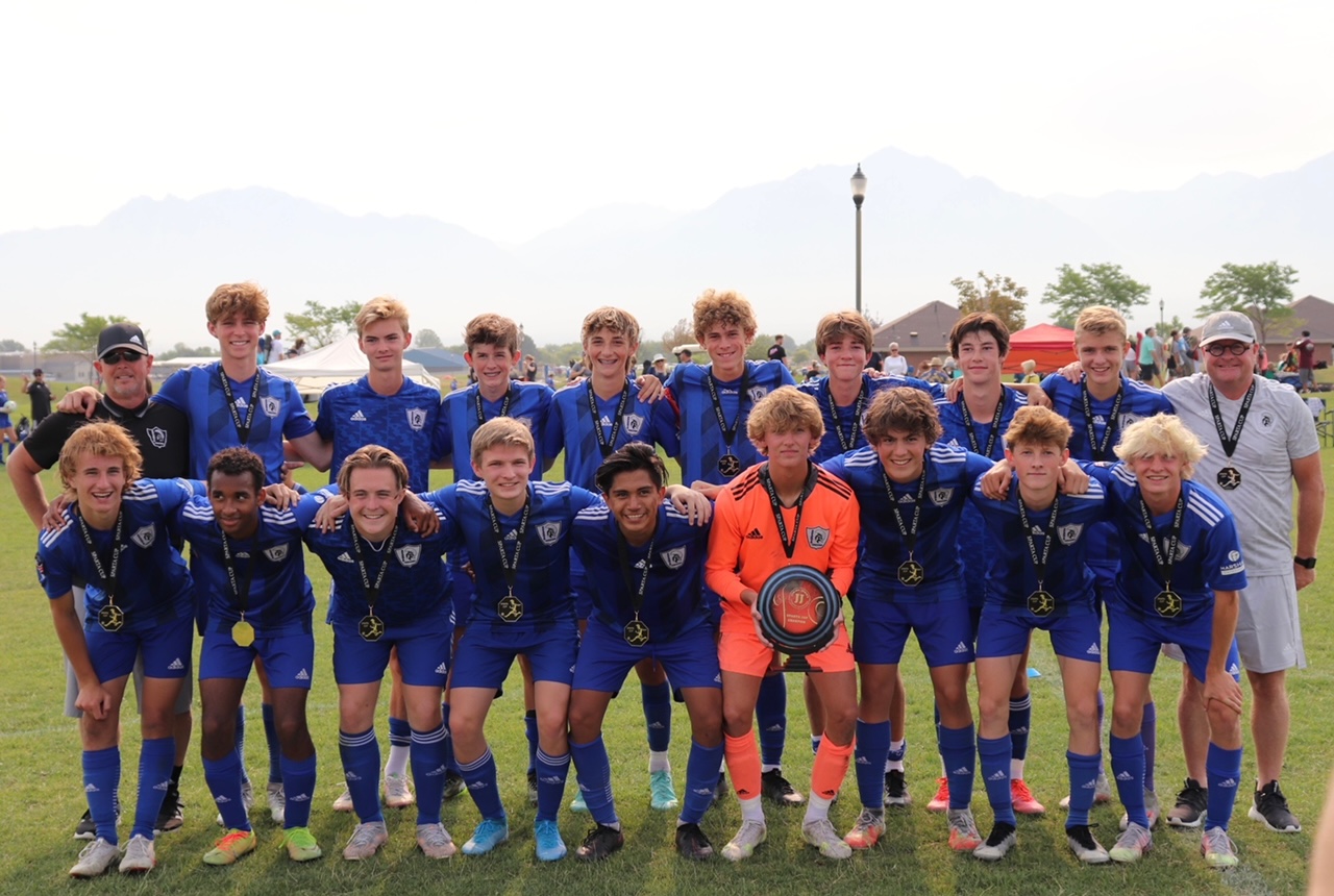 Boys under 17 van Sparta United Soccer Club bezoeken Olympia GC&FC Olympia