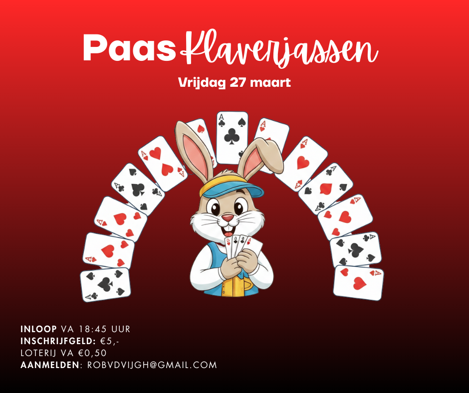 Meld je aan voor Paasklaverjassen