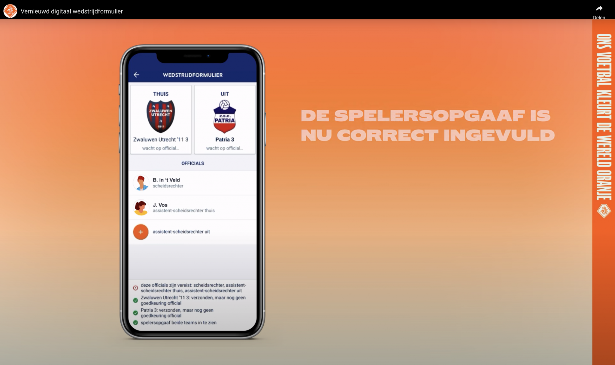 Belangrijke wijzigingen in het DWF per 25 oktober