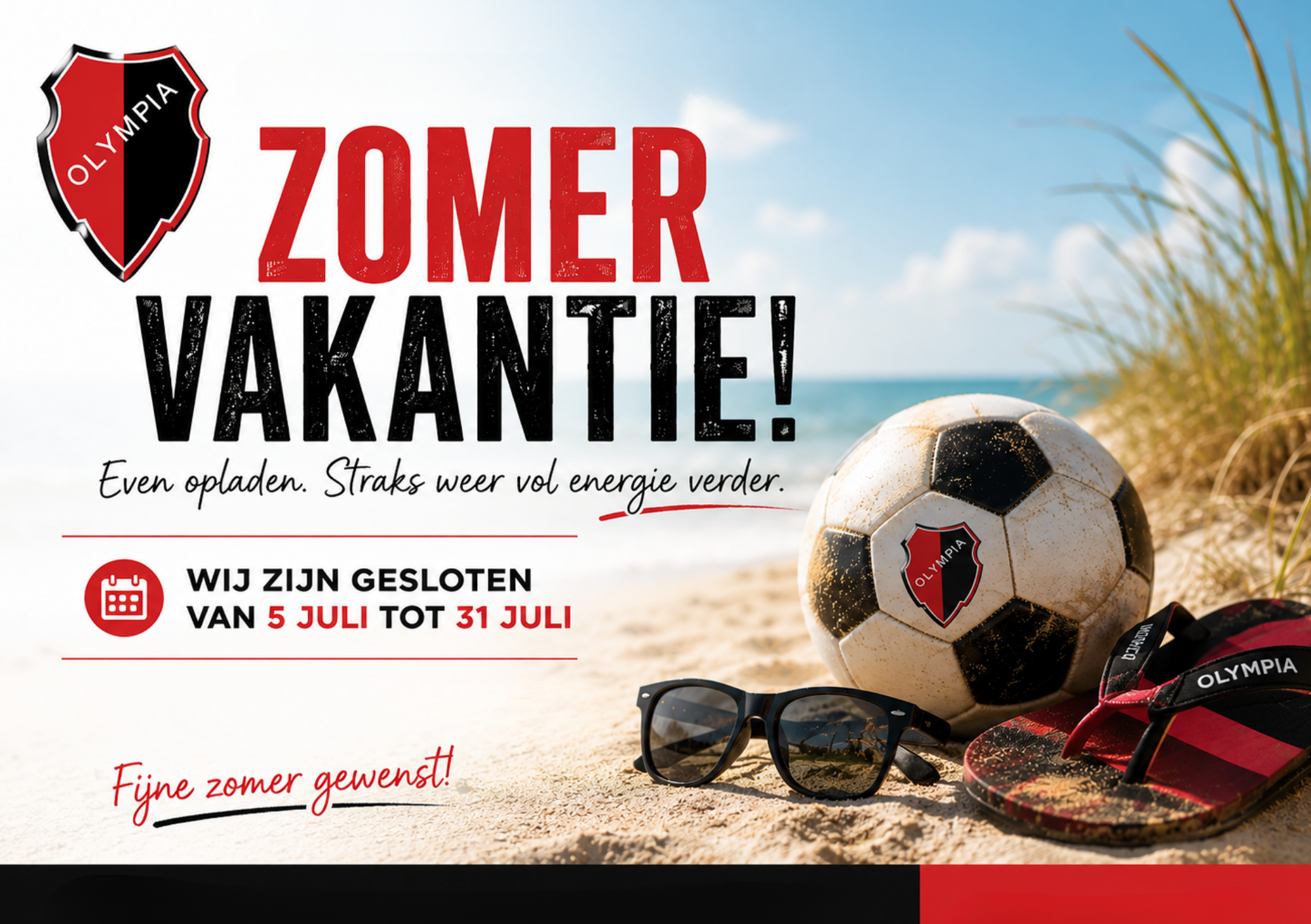 Wij zijn er even tussenuit!
